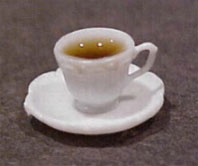 Dollhouse Miniature Cup Of Coffee